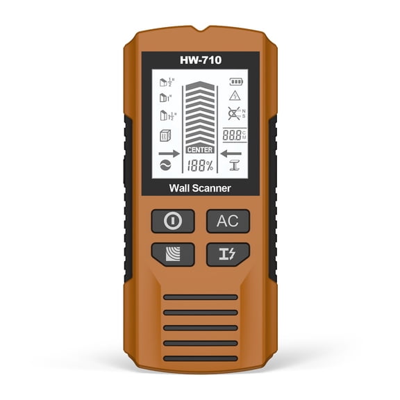 Stud Finder Wall Scanner Multifunction Stud Locator Tool LCD Audio Alarm System Pipe Metal Detection DIY Renovation Equipment