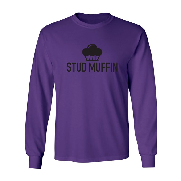 Stud Muffin Adult Long Sleeve T-shirt