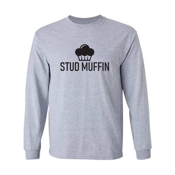 Stud Muffin Adult Long Sleeve T-shirt