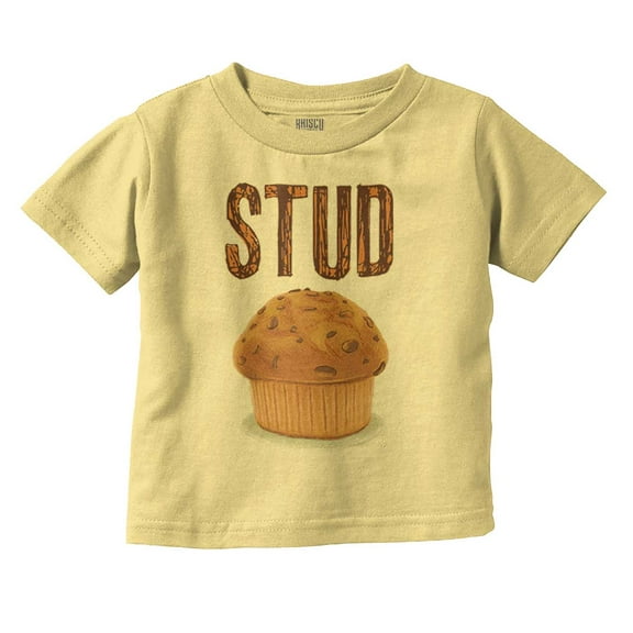 Stud Muffin Funny Handsome Fella Youth T Shirt Tee Boys Infant Toddler Brisco Brands 2T