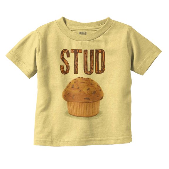Stud Muffin Funny Handsome Fella Youth T Shirt Tee Boys Infant Toddler Brisco Brands 4T