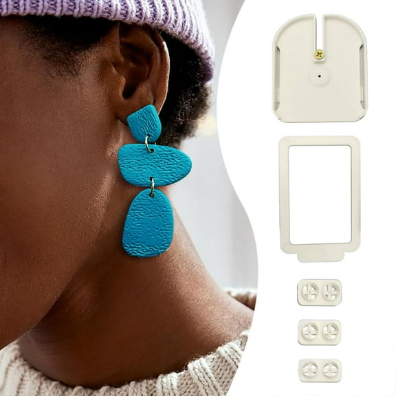 Stud Post Embedding Tool Earring Making Kit Jewelry Supplies DIY Design Craft Stationery Accessories