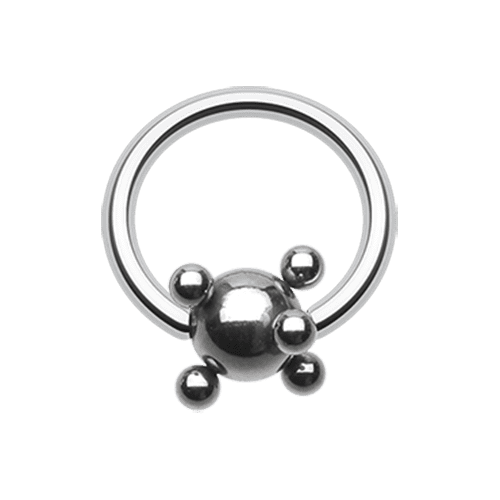 Stainless steel captive bead ring deals