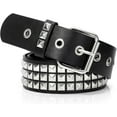thumbnail image 1 of Studded Belt Goth Belt for Women and Men Metal Punk Belt Scene Style Cool Belts for Jeans, 1 of 7