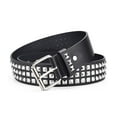 thumbnail image 1 of Studded Belt Women Y2K Spike Belts Black Girl Woman Stud Punk Waist Belt for Halloween Cosplay, 1 of 7