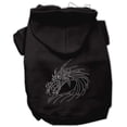 thumbnail image 1 of Pet, Dog  Cat Hoodie Rhinestone, "Dragon", 1 of 7