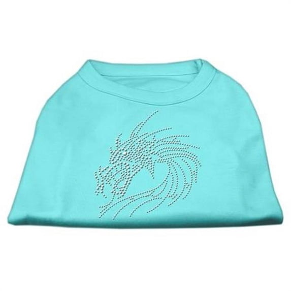 Studded Dragon Shirts Aqua M - 12