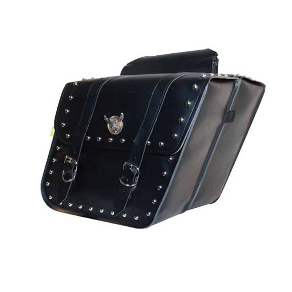 STUDDED SERIES WITH SILVER EAGLE PINS AND GOLD CONCHOS