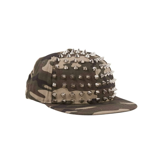 Studded Spikey Design Camouflage Hat