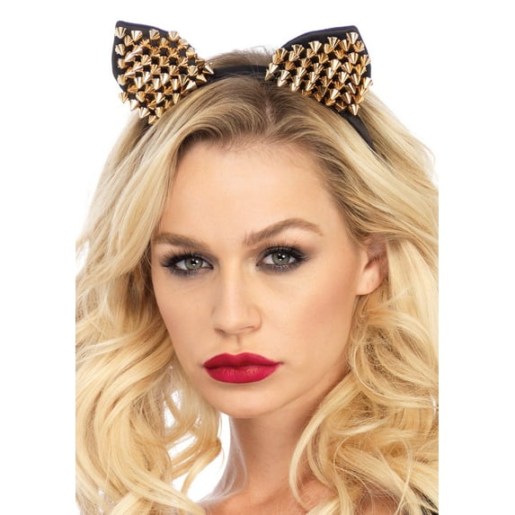 Studded cat ears