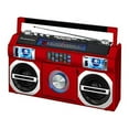 thumbnail image 1 of Studebaker Bluetooth Radio Boombox, Red, SB2145R, 1 of 6