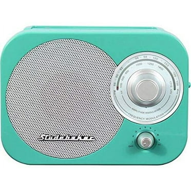 Jensen Portable AM/FM Radio, Blue, MR-750-BL - Walmart.com