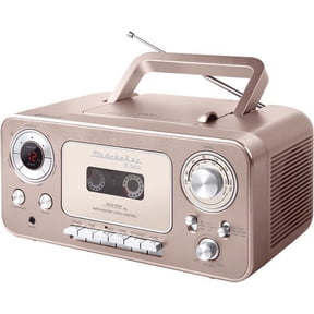 Studebaker SB2135BTRG Bluetooth Portable CD Player Radio Cassette Player (Rose Gold)  [MISC ACCESSORY]