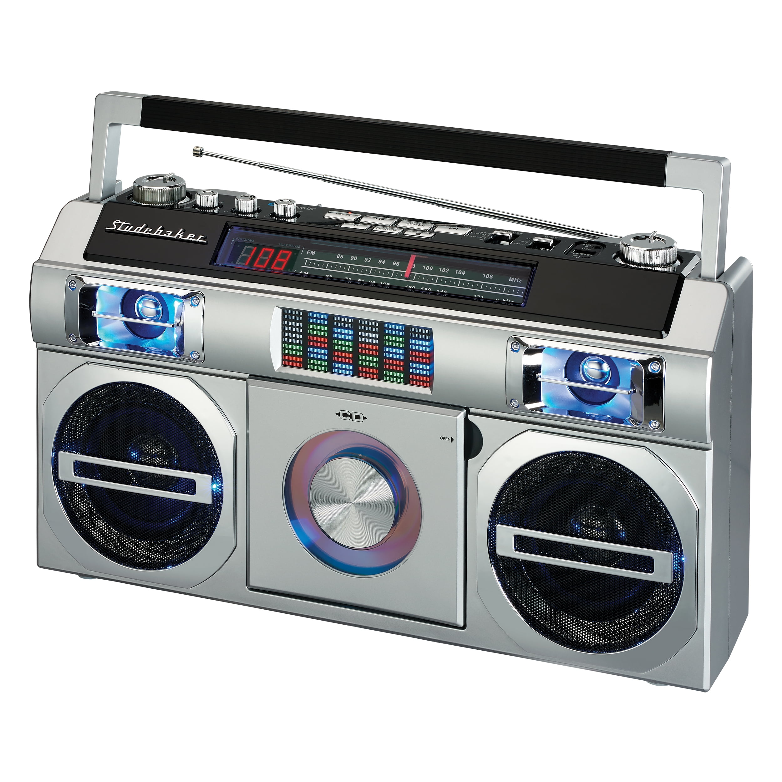 Studebaker SB2149S Master Blaster Bluetooth Retro Boombox 10 Studebaker SB2149S Master Blaster Bluetooth Retro Boombox 10