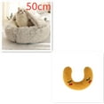 thumbnail image 1 of 2 In 1 Dog And Cat Bed Pet Winter Bed Round Plush Warm Bed House Soft Long Plush Pets Bed, 1 of 5