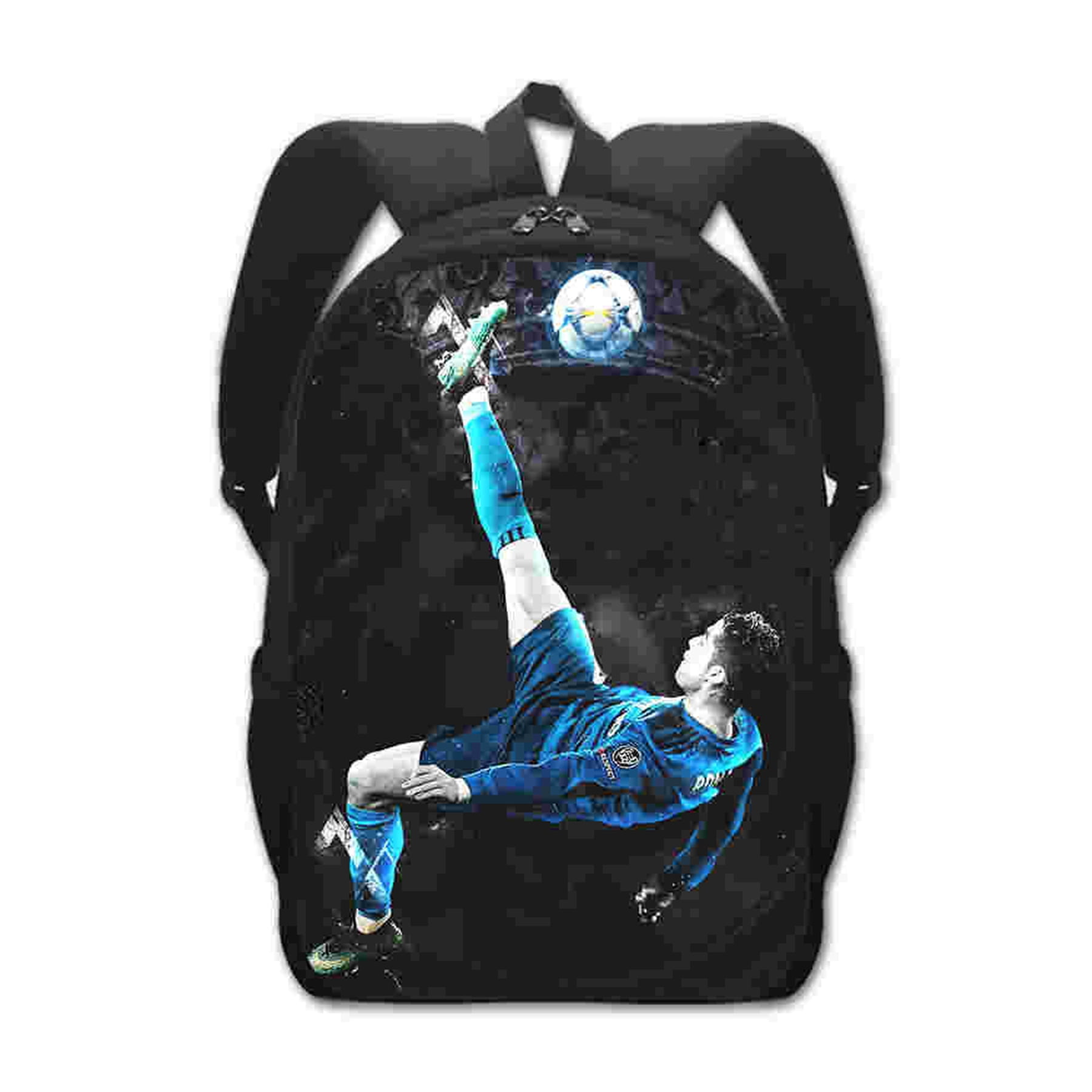 Student Back to School Book Bag-Cristiano Ronaldo Waterproof Backpack ...