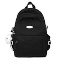 thumbnail image 1 of Student Backpack Adult Camping Travel Backpack Large Capacity Solid Color Water IntakeCasual Double Shoulder Bag Bowling Backpack Cute Small Backpack Meal Prep Backpack 10l Backpack Feeding Tube, 1 of 2