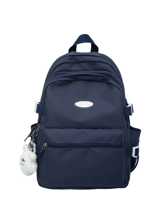 Student Backpack Adult Camping Travel Backpack Large Capacity Solid Color Water IntakeCasual Double Shoulder Bag Bowling Backpack Cute Small Backpack Meal Prep Backpack 10l Backpack Feeding Tube