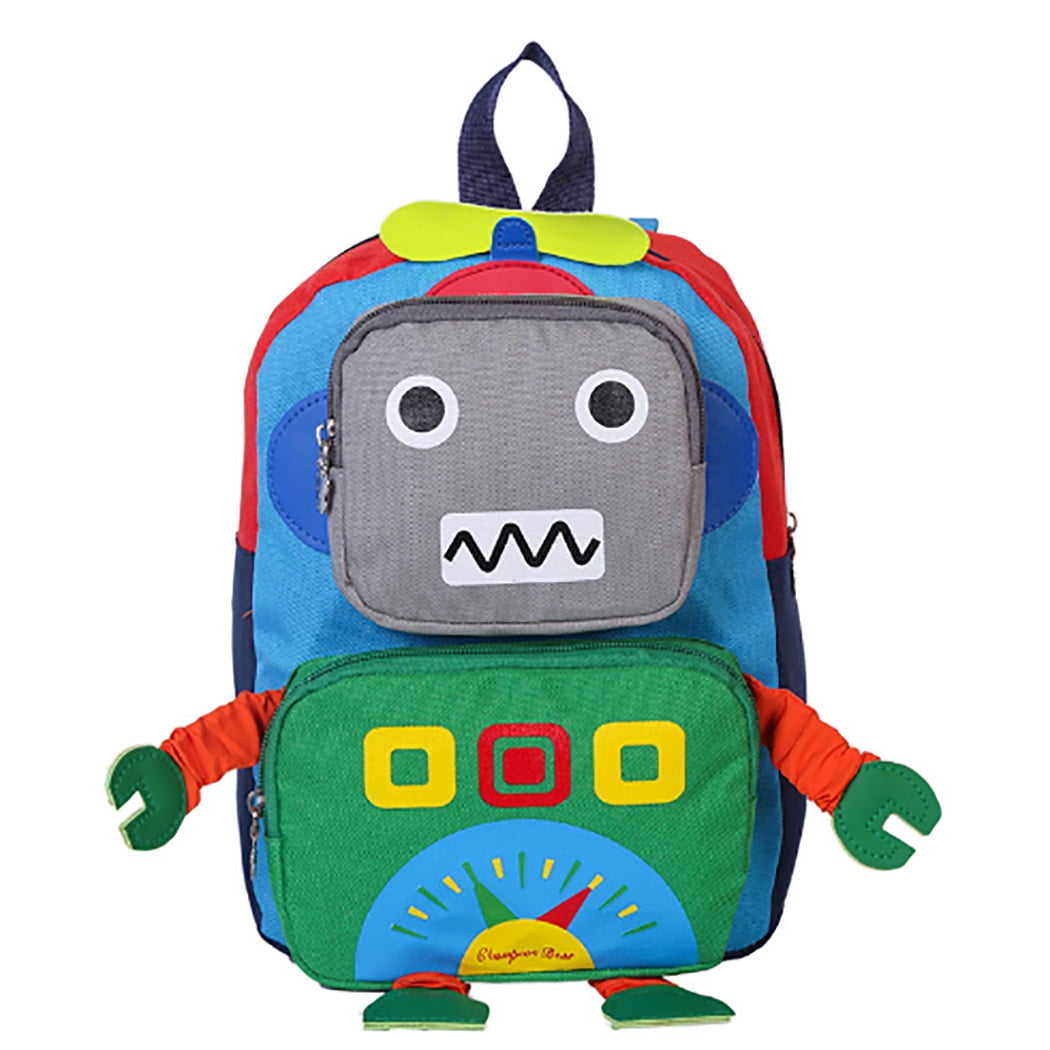 Robot Toddler Kids Preschool Backpack Stretchy Arms & Legs | eBay