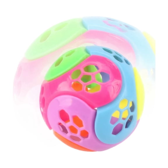 Student Ball for Play Colorful Rattle Interactive Sensory Toys 1 Pack for Student Starter Toddlers 1 to 3 Years Old Early Developmental Playtime