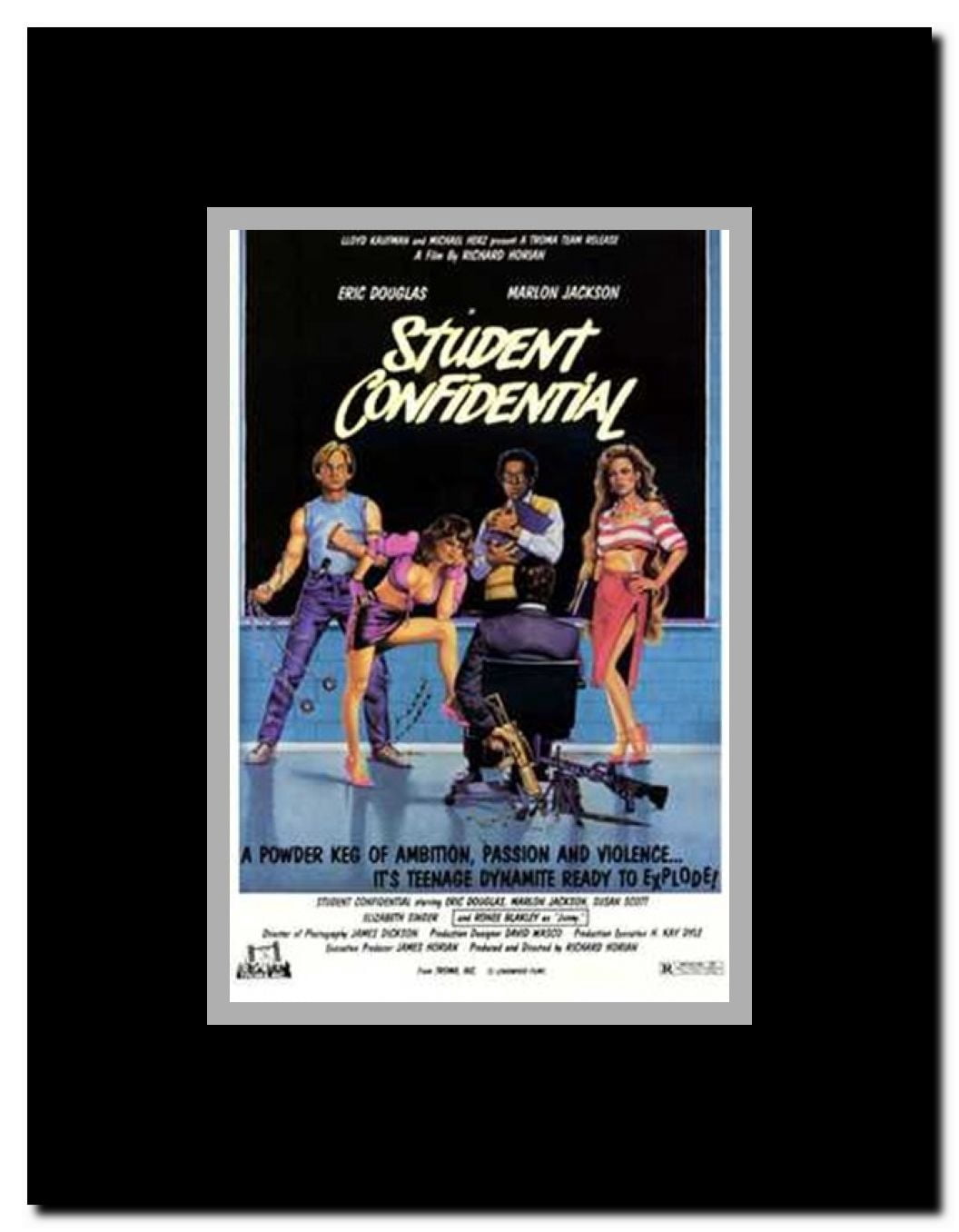 Student Confidential Framed Movie Poster