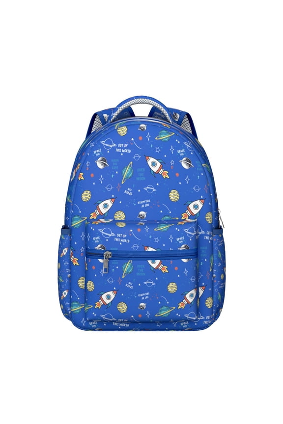 Student Construction Tractor Backpack Cartoon Firefighter Truck Design, Adjustable Strap School Bag, Wear-Resistant and Perfect for Outdoor and School Use