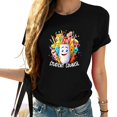 thumbnail image 1 of Student Council Back to School Gifts Stylish Short Sleeve T-Shirt for Women with Distinctive Graphic Design, 1 of 3