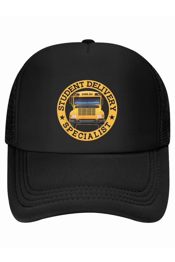 Student Delivery Specialist Funny School Bus Driver Baseball Cap