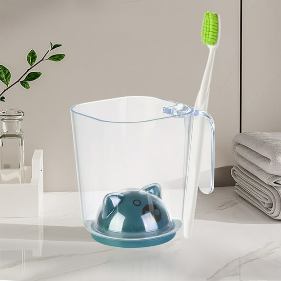 Student Dormitory Plastic Toothbrush Cup Mouthwash Mug Household Brushing Cup Convenient Wash Cup Mug Couple Brushing Cup Travel Toothpaste Cup