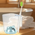 thumbnail image 1 of Student Dormitory Plastic Toothbrush Cup Mouthwash Mug Household Brushing Cup Convenient Wash Cup Mug Couple Brushing Cup Travel Toothpaste Cup, 1 of 6
