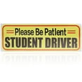 thumbnail image 1 of Student Driver Sticker Reflective Student Driver Sticker Reusable Safety Sign, 1 of 6