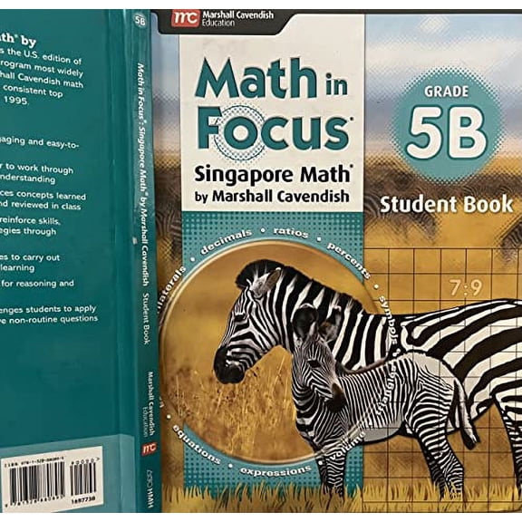 Pre-Owned Math in Focus Sta : Student Edition, Book B Grade 5 2018 9781328880895 Used
