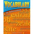 thumbnail image 1 of Pre-Owned Vocabulary for Achievement: First Course Student Edition Grade 7, 9780669517552, 0669517550, Paperback, 4 edition, 1 of 1