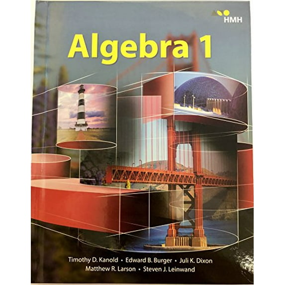Pre-Owned 2018 AGA Student Edition Hardcover Algebra 1 9781328900029 1328900029 -