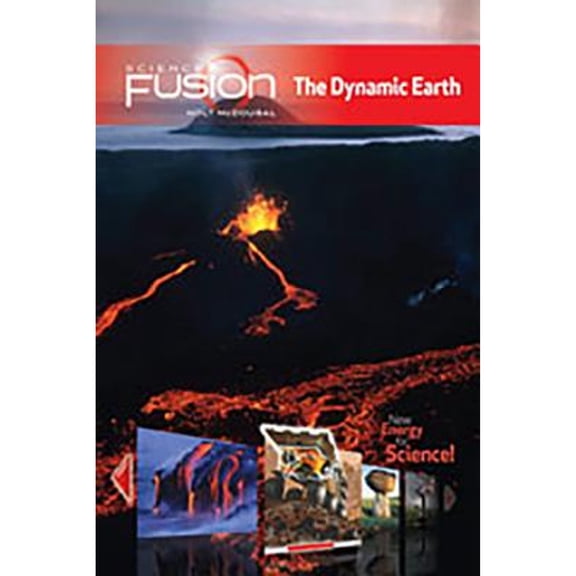 Pre-Owned Student Edition Interactive Worktext Grades 6-8 2012: Module E: The Dynamic Earth (Paperback) 0547589395 9780547589398