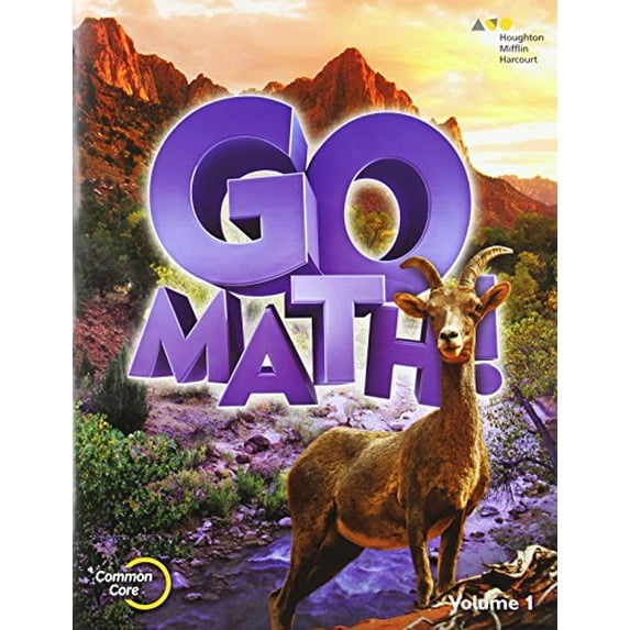 Pre-Owned Student Edition Volume 1 Grade 6 2015 (Go Math!) (Paperback) 0544432819 9780544432819