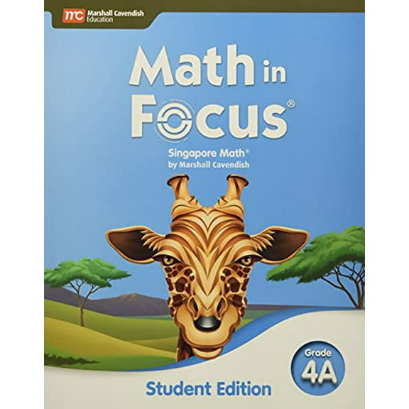 Pre-Owned Student Edition Volume a Grade 4 2020 (Math in Focus K-5 2020 English) Paperback