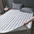 thumbnail image 1 of Student Fiber Mattress | 4-Inch Thick Foldable Single Bed Mattress | Soft & Breathable Polyester Fabric | 135x200cm (53x79in) | Easy Storage & Transport | 1-Piece, 1 of 6