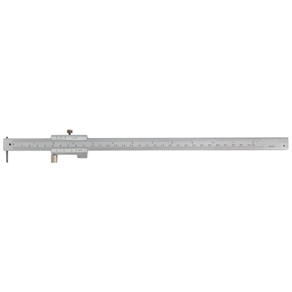 Student Friendly Stainless Steel Caliper 200/300mm Length Double Measurement Systems With Easy to Read Vernier Scale