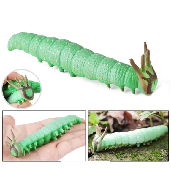 Student Hobby Caterpillar Toys Jumbo Squeeze Toys Slug Squeeze Design Soft Rubber Sensory