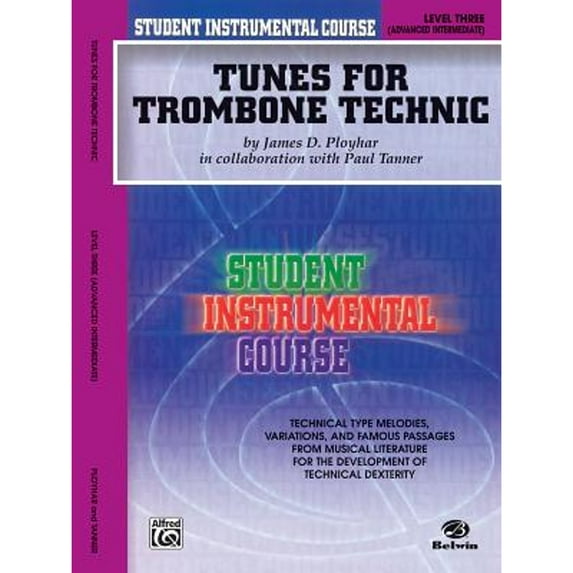 Pre-Owned Student Instrumental Course Tunes for Trombone Technic : Level III (Paperback) 9780757918438