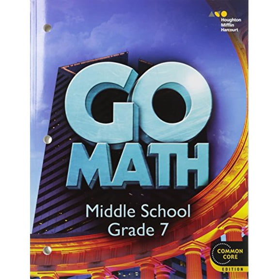 Pre-Owned Go Math! Student Interactive Worktext Grade 7 2014, (Paperback)