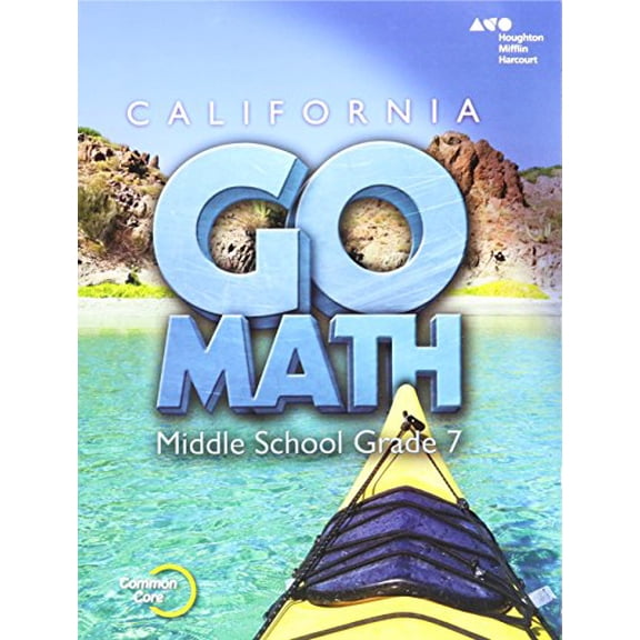 Pre-Owned Student Interactive Worktext Grade 7 2015 (Holt McDougal Go Math!) Paperback