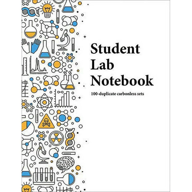 Student Lab Notebook (100 duplicate page sets) perforated carbonless