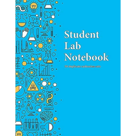 Pre-Owned Student Lab Notebook (50 duplicate page sets): perforated carbonless sheets with smooth coil spiral binding, 9781506647166, 1506647162, Paperback,