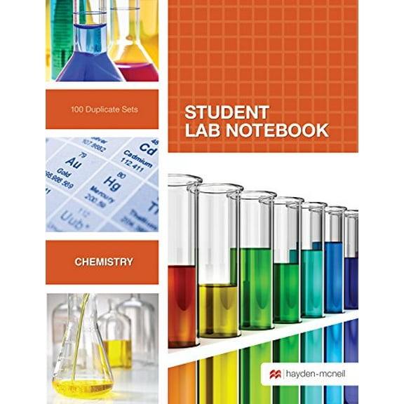 Pre-Owned Student Lab Notebook: Top Bound 100 Carbonless Duplicate Sets by Hayden-McNeil (Paperback), English