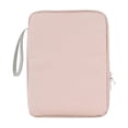 thumbnail image 1 of Student Laptop Tablet Carrying Bag, Pink Padded Sleeve For 10.9 Inch Devices, Fits Students Studying At School Home Library Travel, 1 of 4
