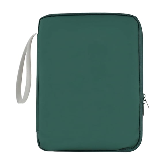 Student Learning Tablet Laptop Bag, 10.9 Inch Green Protective Case With Soft Lining For Students School Commute And Daily Use