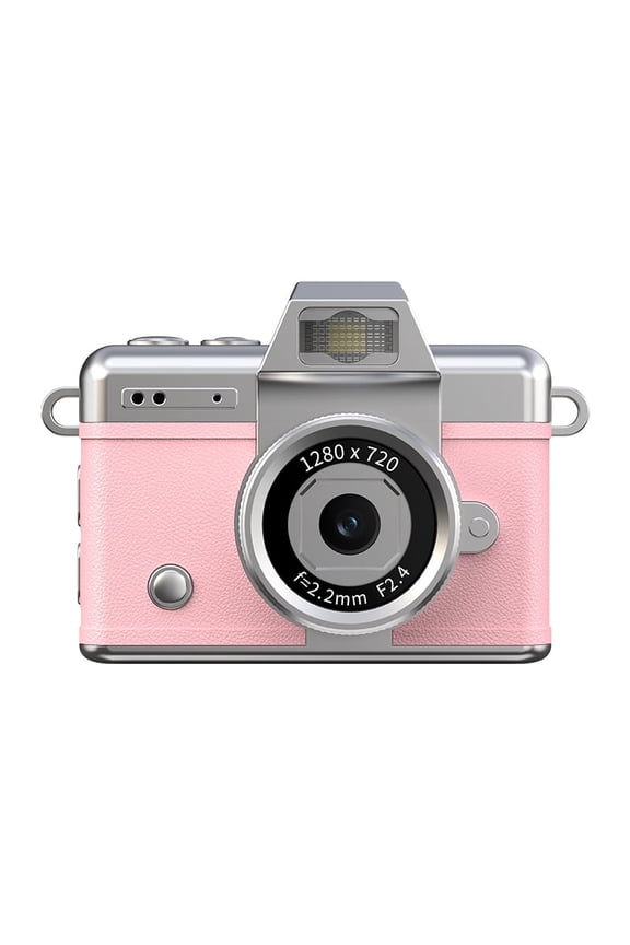 Student Mini Keychain Digital Camera, 1080P HD with 1.47in LCD Screen, Rechargeable Portable Small Pocket Cam