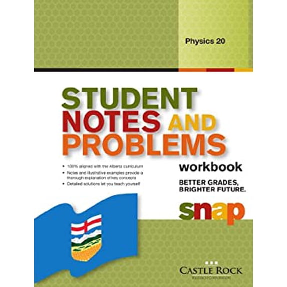 Pre-Owned Student Notes and Problems Physics 20 (Paperback) 1553716698 9781553716693